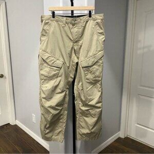 Snickers Workwear Pants Mens Size 56 Tan Beige Cargo Utility Tradesman Stretch